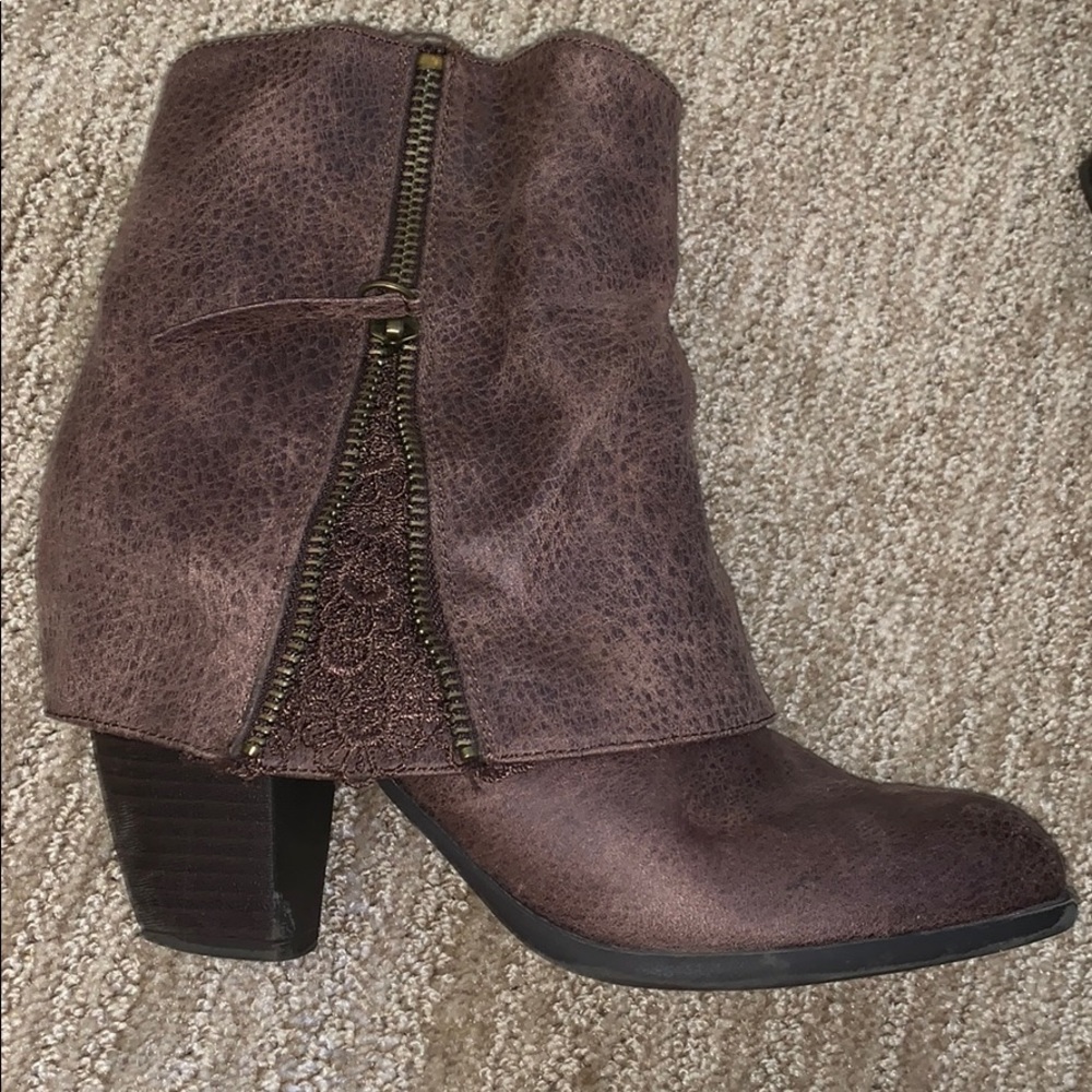 Cute Brown Booties “Not Rated Summer Boot”